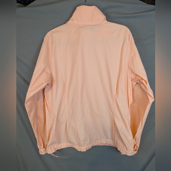 Columbia XL Light Peach Windbreaker In Pristine Condition Very Lightweight - Picture 2 of 14